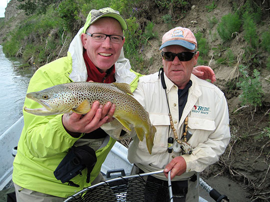 full day fly fishing trips in alberta on the bow river.